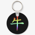 Chinese Zodiac - Ox keychains