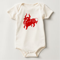 CHINESE ZODIAC OX PAPERCUT ILLUSTRATION t-shirts by paper_robot CHINESE ZODIAC OX PAPERCUT ILLUSTRATION t-shirts