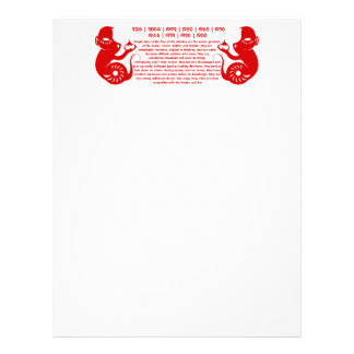 chinese new year letterhead