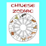 Chinese Zodiac Poster posters