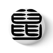 Chinese Zodiac - Rat buttons