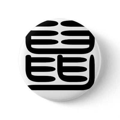Chinese Zodiac - Rat Button by liujie1