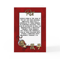 Chinese Zodiac - Rat cards by cfkaatje Chinese Zodiac - Rat cards