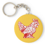 Chinese Zodiac Rooster Key Chain