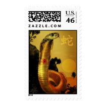 Chinese Zodiac Snake Postage