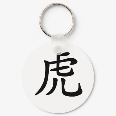 Chinese Zodiac - Tiger Keychain