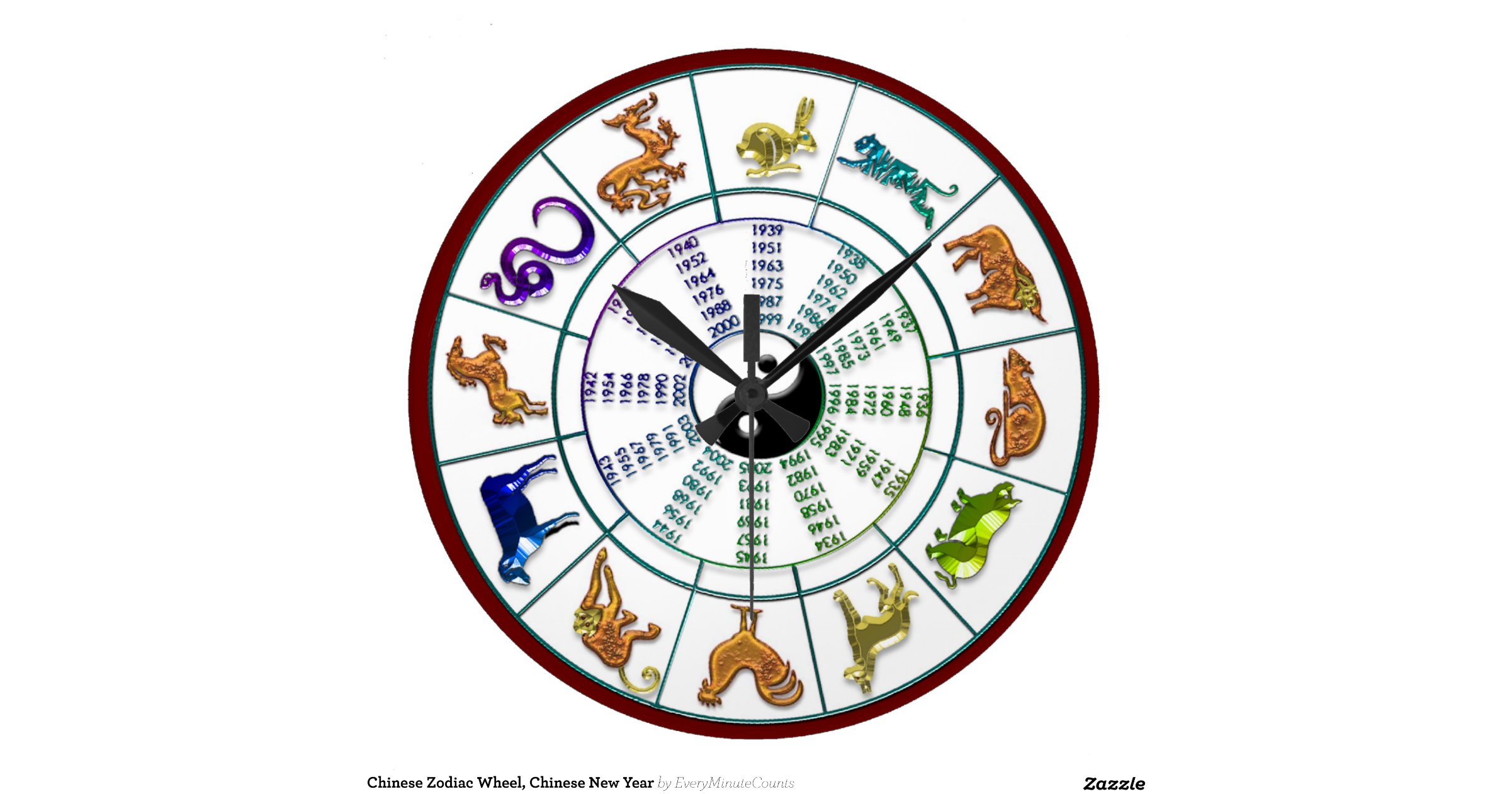 new year zodiac wheel craft chinese zodiac wheel chinese new year wallclock new year zodiac wheel craft chinese zodiac wheel chinese new year wallclock