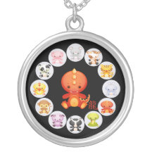 Chinese Zodiac Year of the Dragon 2012 Necklace