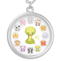 Chinese Zodiac Year of the Snake 2013 Pendant