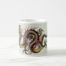 chino-dragón taza