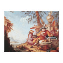 Chinoiserie Gallery Wrapped Canvas