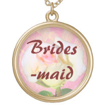 Chinoiserie WEDDING Bridesmaid Necklace necklaces