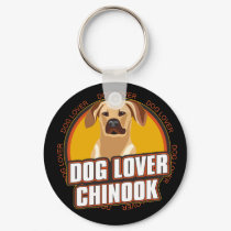 Chinook Dog Lover keychains