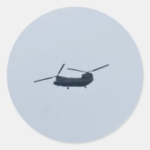 Chinook Helicopter Sticker