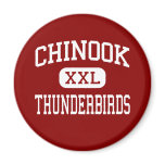 Chinook - Thunderbirds - Middle - Seattle Fridge Magnets