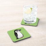 Birdorable Chinstrap Penguin Beverage Coaster