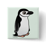 Birdorable Chinstrap Penguin Square Button