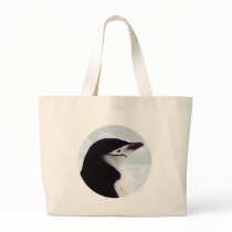 Chinstrap Penguin Portrait Tote Bag