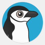 Birdorable Chinstrap Penguin Round Sticker