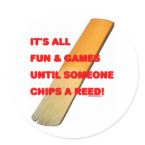 Chip A Reed Sticker