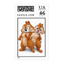 Chip and Dale Disney Postage