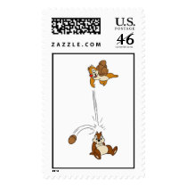 Chip and Dale Nut Fight Disney postage by disney Chip and Dale Nut Fight Disney postage