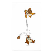 Chip and Dale Nut Fight Disney posters