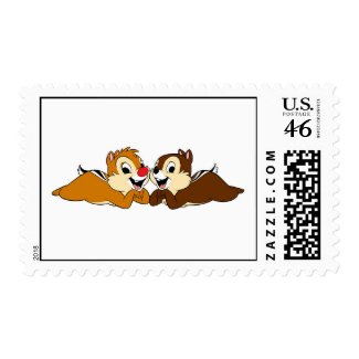 Chip and Dale Rescue Rangers Disney stamp