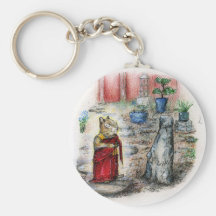 CHIP THE MONK KEYCHAIN
