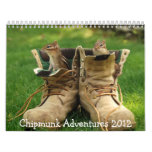 Chipmunk Adventures 2012 Calendar