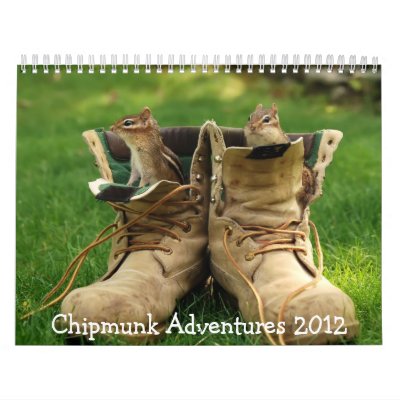 Chipmunk Adventures 2012 Calendar Chipmunk Adventures 2012 Calendar