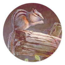 CHIPMUNK by SHARON SHARPE stickers