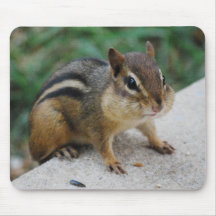 Chipmunk Cheeks Mousepads