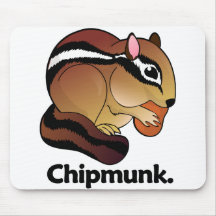 Chipmunk. Chipmunk Mouse Pads