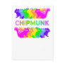 Chipmunk illustration (16) postcards