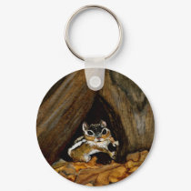 Chipmunk Keychain by Stuwahacreations Chipmunk Keychain