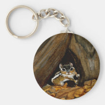 Chipmunk Keychain