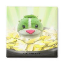 Chipmunk Leprechaun Magnet magnets