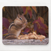 Chipmunk - mousepad by ForTheAnimals Chipmunk - mousepad