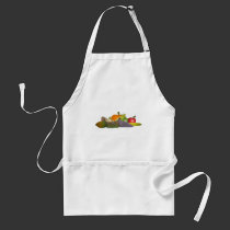 Chipmunk on Cornucopia aprons