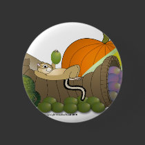 Chipmunk on Cornucopia buttons