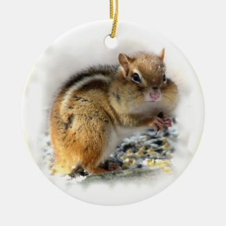 Chipmunk Ornament