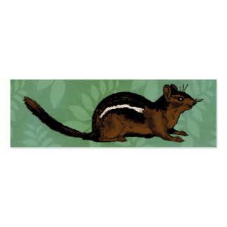 Chipmunk Painting Business Card