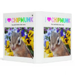Chipmunk , Squirrel . (llustration , photo) binders