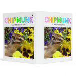 Chipmunk , Squirrel . (llustration , photo) binders