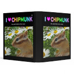 Chipmunk , Squirrel . (llustration , photo) binders