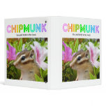 Chipmunk , Squirrel . (llustration , photo) binders
