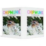 Chipmunk , Squirrel . (llustration , photo) binders