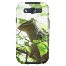 Chipmunk up a tree samsung galaxy s3 case