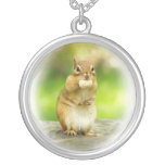 Chipmunk with Treat Necklace